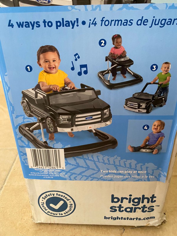 coches y sillas - Andador para bebe Bright Stars FORD 4 EN 1