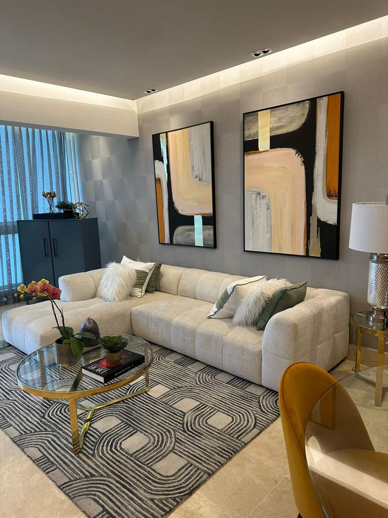 apartamentos - APARTAMENTO DE RENTA AMUEBLADO PISO ALTO SANTIAGO 3