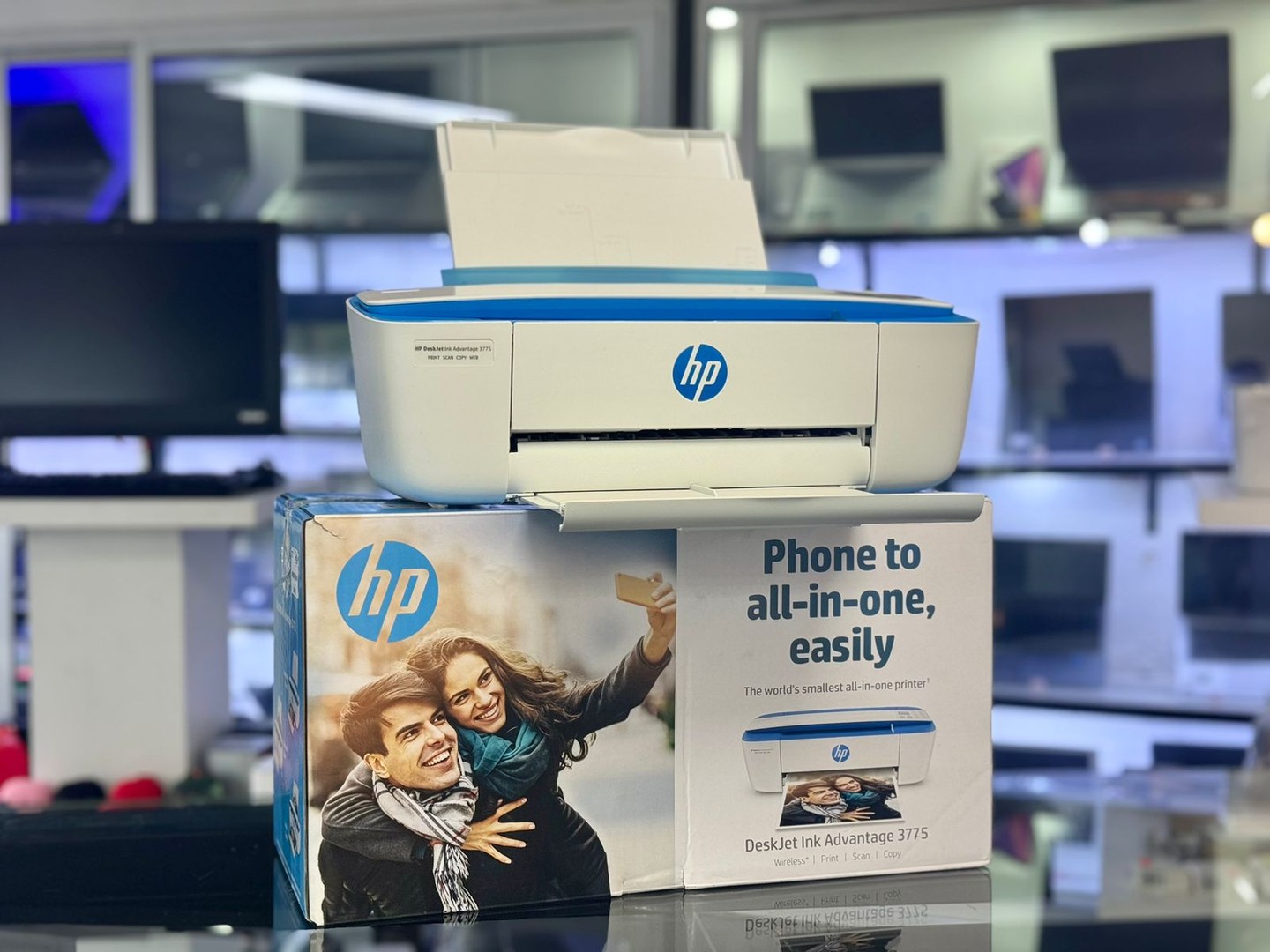 computadoras y laptops - IMPRESORA HP DESKJET INK ADVANTAGE 3775  0