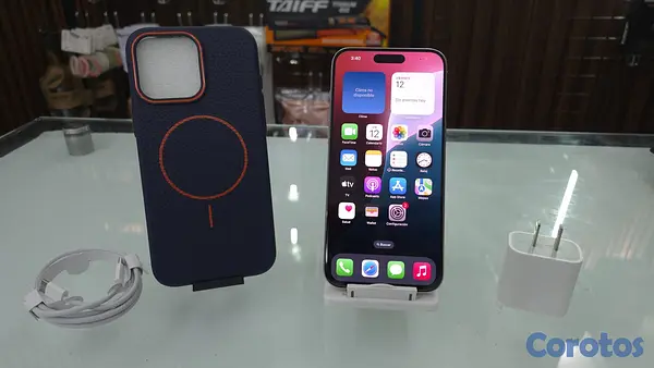 celulares y tabletas - iPhone 15 Pro Max 256GB Blanco desbloqueados Clean 2