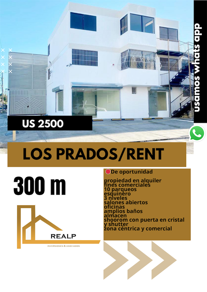 oficinas y locales comerciales - Amplia propiedad esquinera