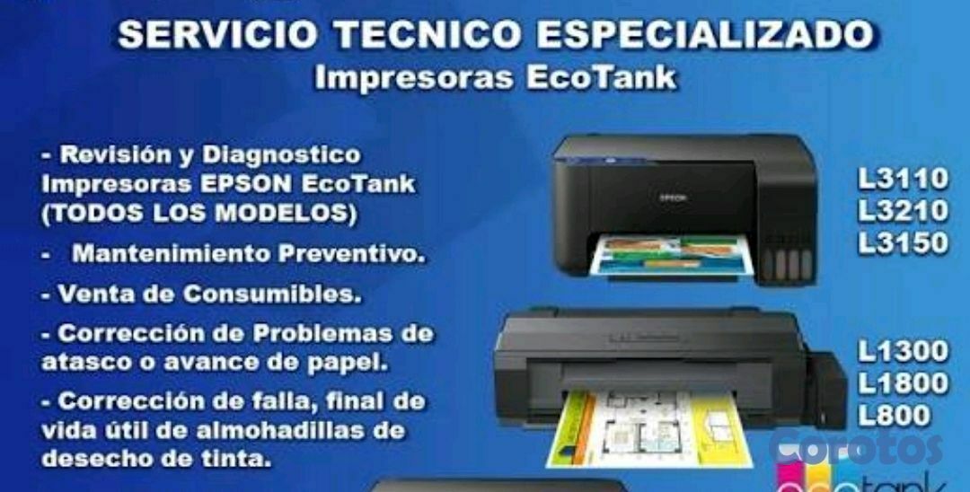 servicios profesionales - servicio técnico para impresoras  1