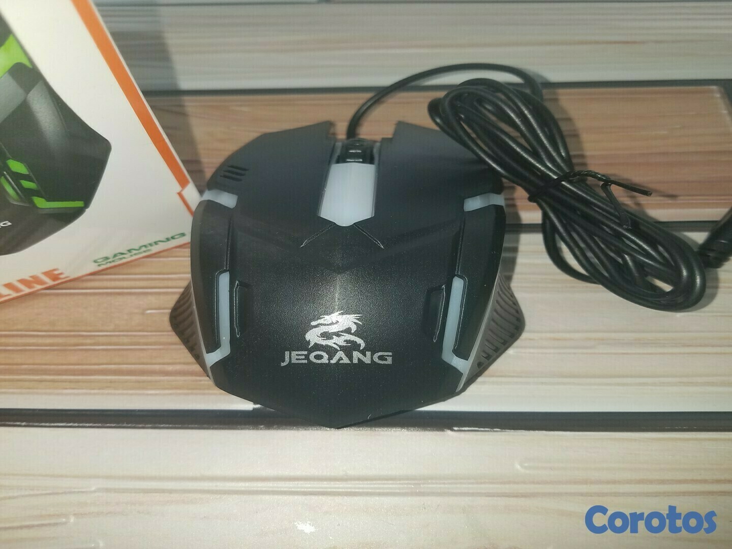 accesorios para electronica - Mouse gamer USB JM - 318 RGB. 
 2