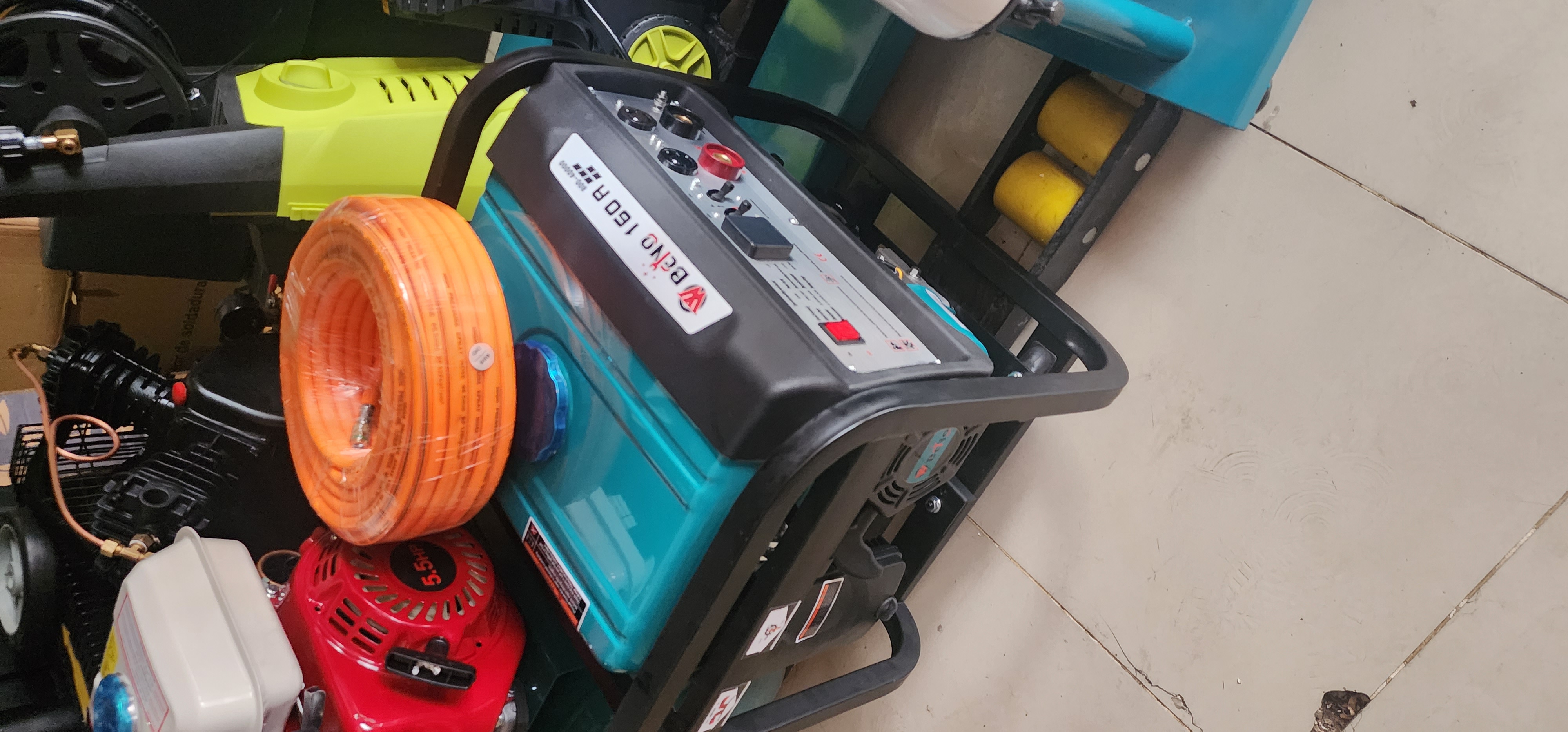 equipos profesionales - motosoldadora Gasolina 160 amperes 