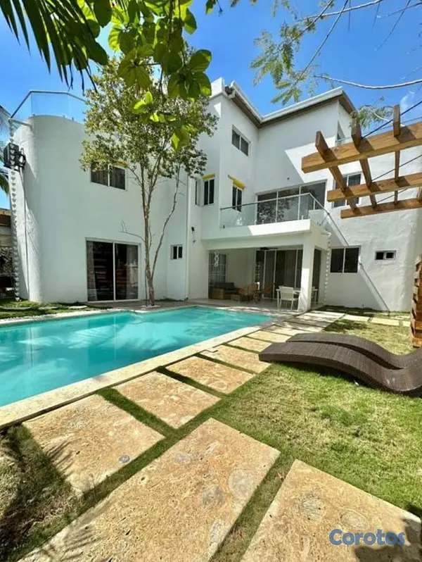 casas vacacionales y villas - Vendo Exclusiva Villa 3 Niveles AMUEBLADA en LOS G 3