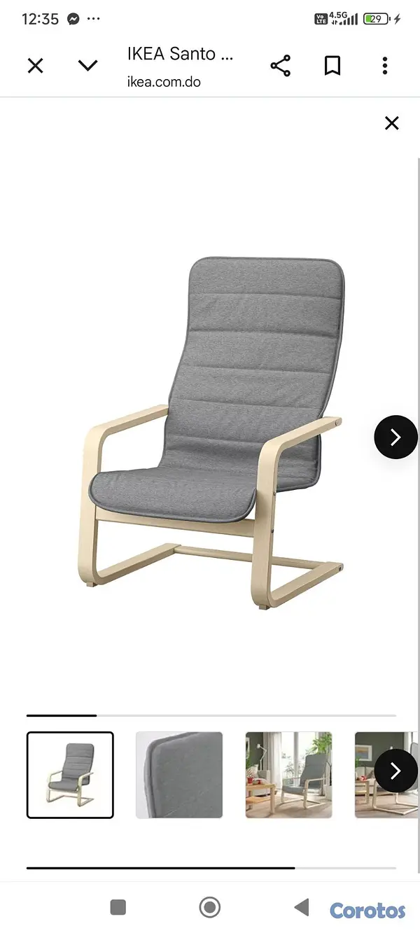 muebles y colchones - Sillón ikea 3