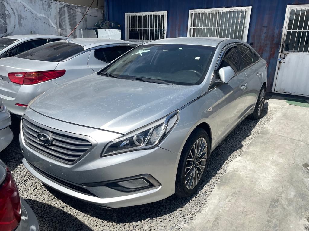 carros - HYUNDAI SONATA LF 2017 GRIS 5
