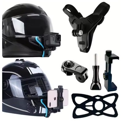 bicicletas y accesorios - Soporte de correa para casco para Gopro y Camaras 