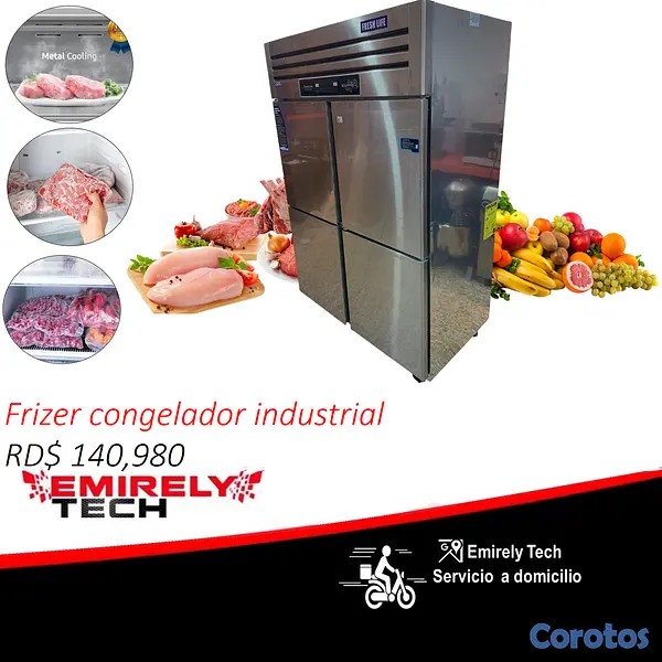 equipos profesionales - Freezer frizer congelador refrigerador comercial 1