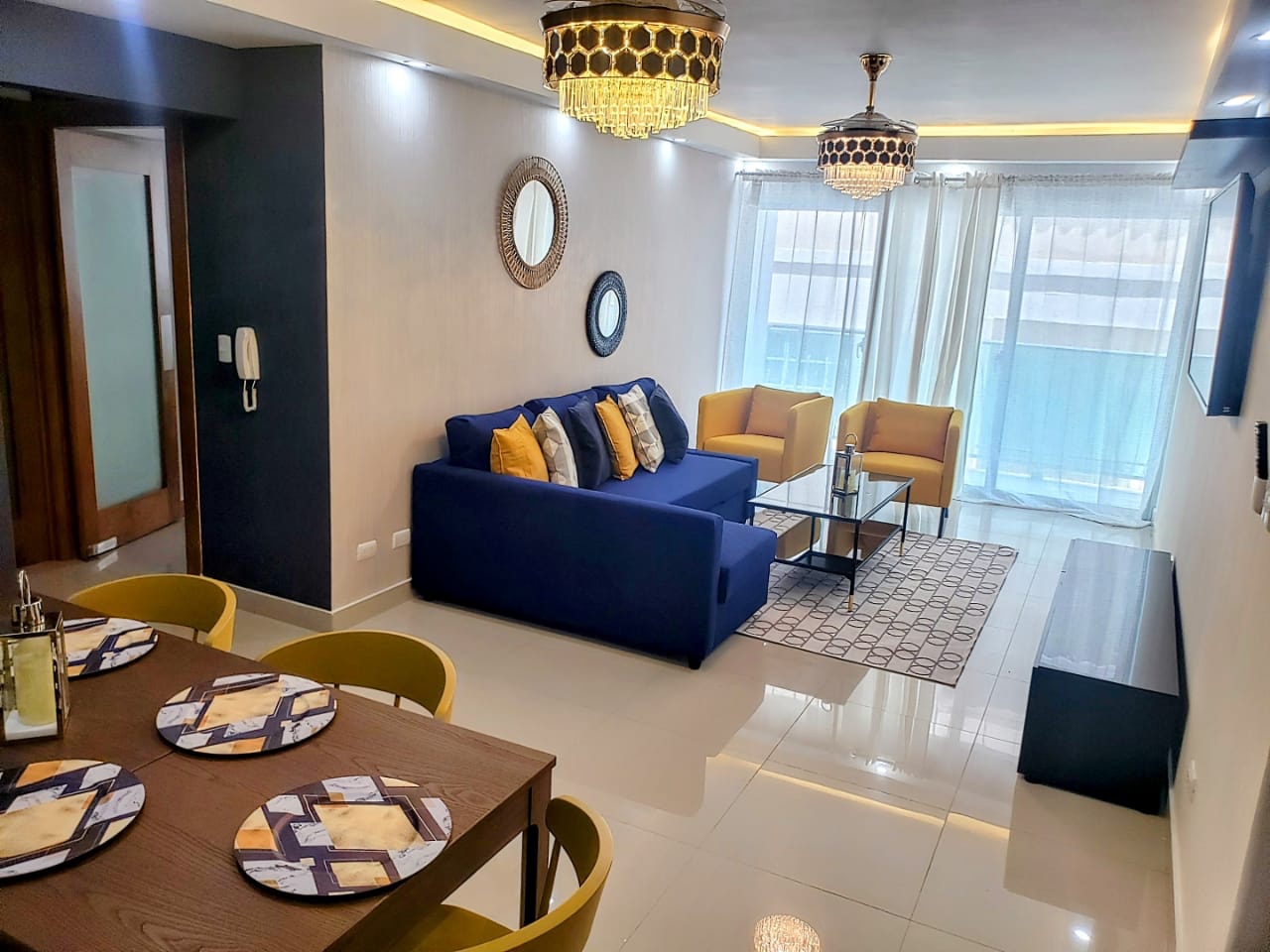 apartamentos - APARTAMENTO AMUEBLADO EN BELLA VISTA