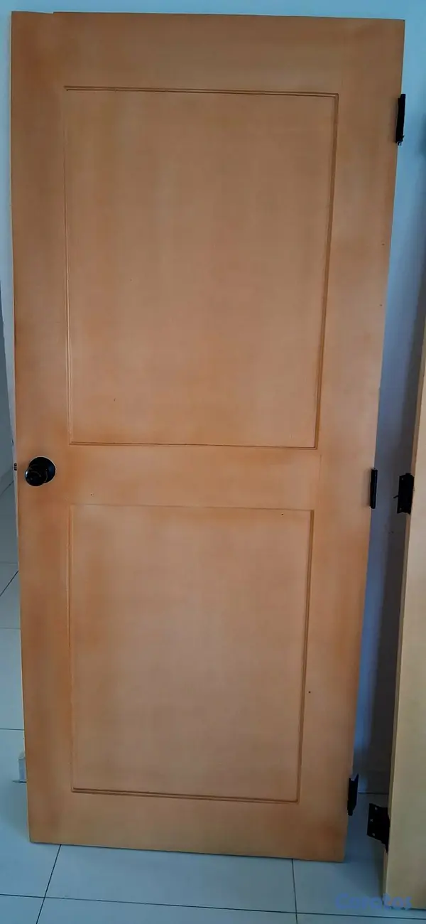 muebles y colchones - Puertas de caoba  2