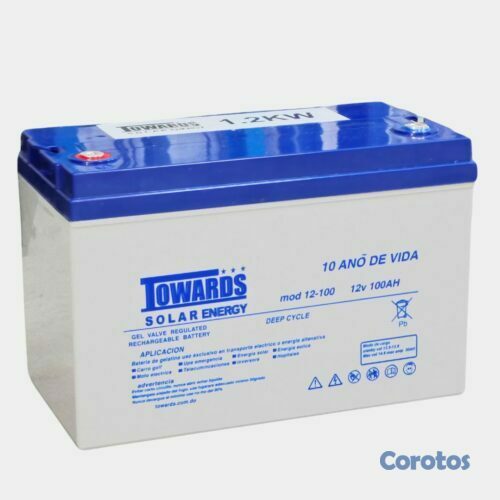 plantas e inversores - BATERIA TOWARD 12V 250 AMOER 