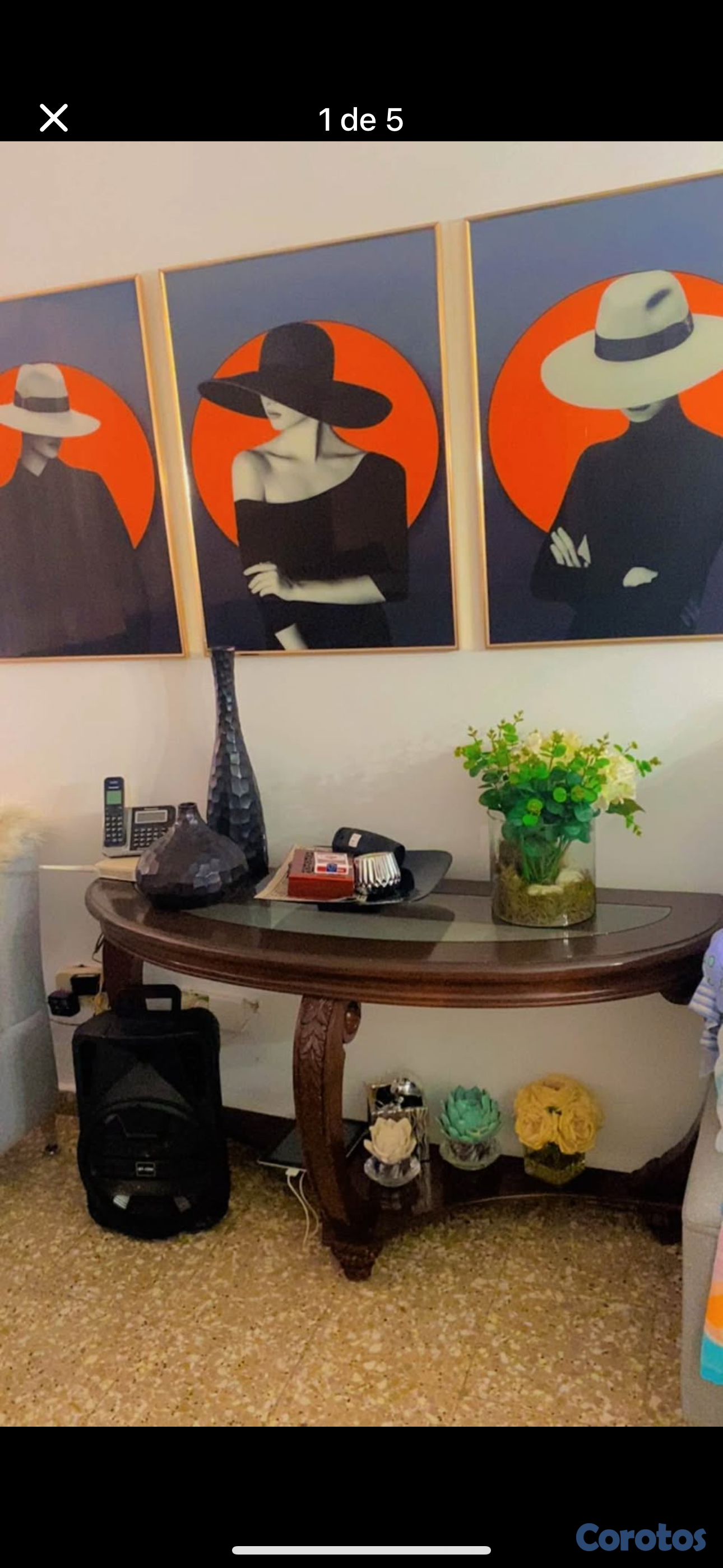 muebles y colchones - Comedor en caoba y credensa  3