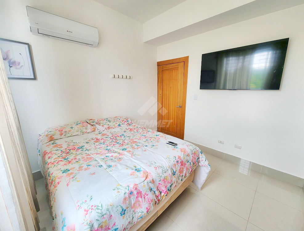 apartamentos - TORRE AMUEBLADA TERRAZA CERROS GURABO STGO.  3