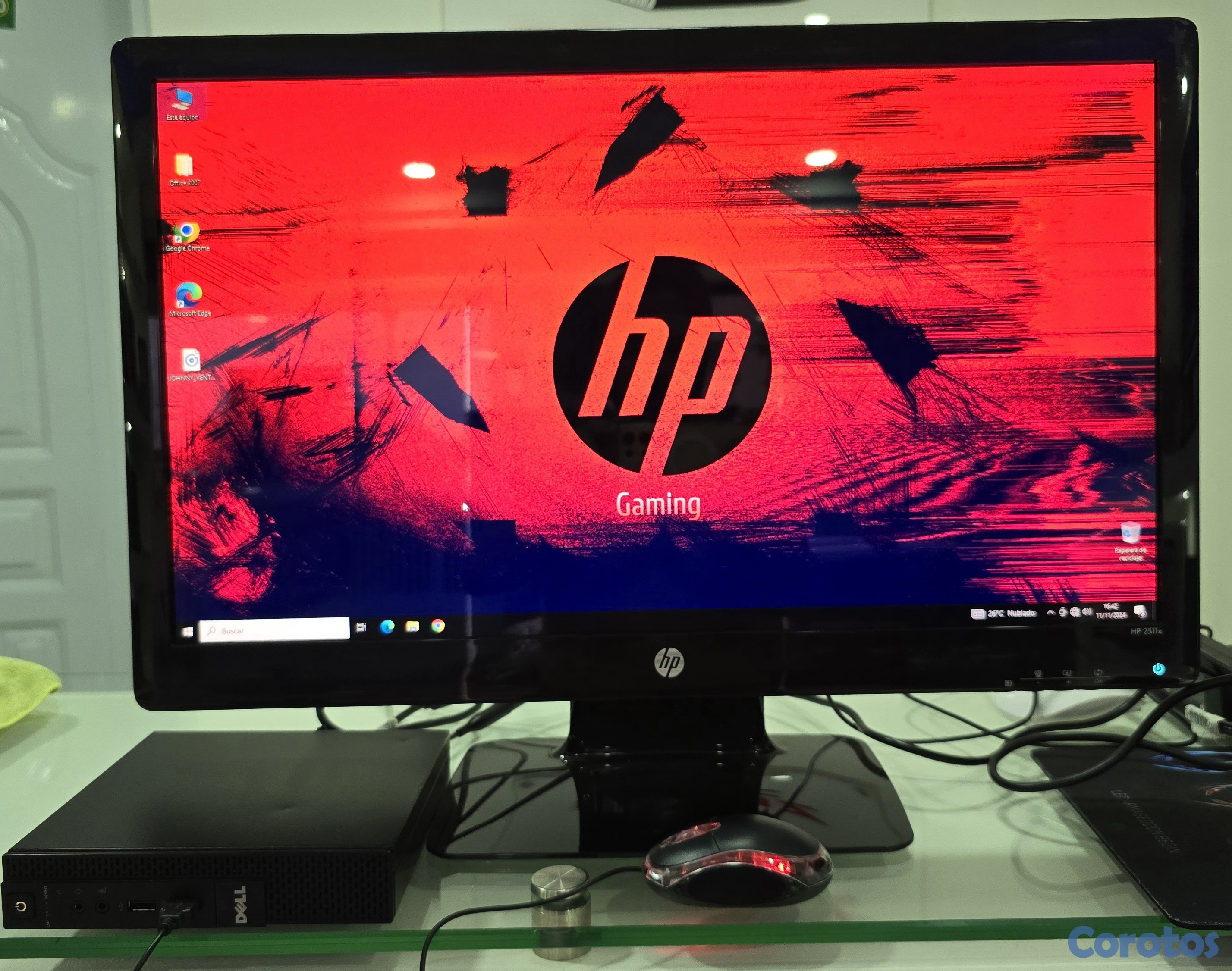 computadoras y laptops - Computadora Mini cpu Dell Monitor hp 25 Pulg intel Core i5 Ram 8gb Disco 256gb  2