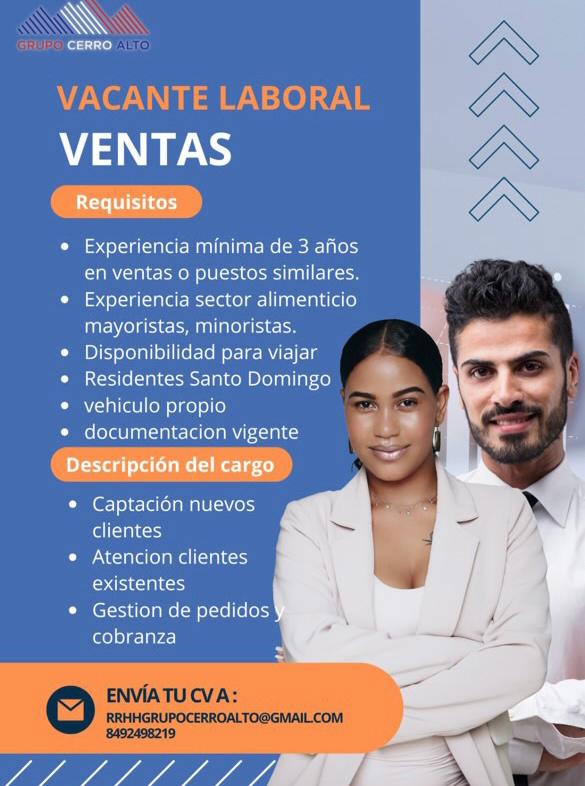 empleos disponibles - VENDEDOR (SECTOR ALIMENTOS) 0