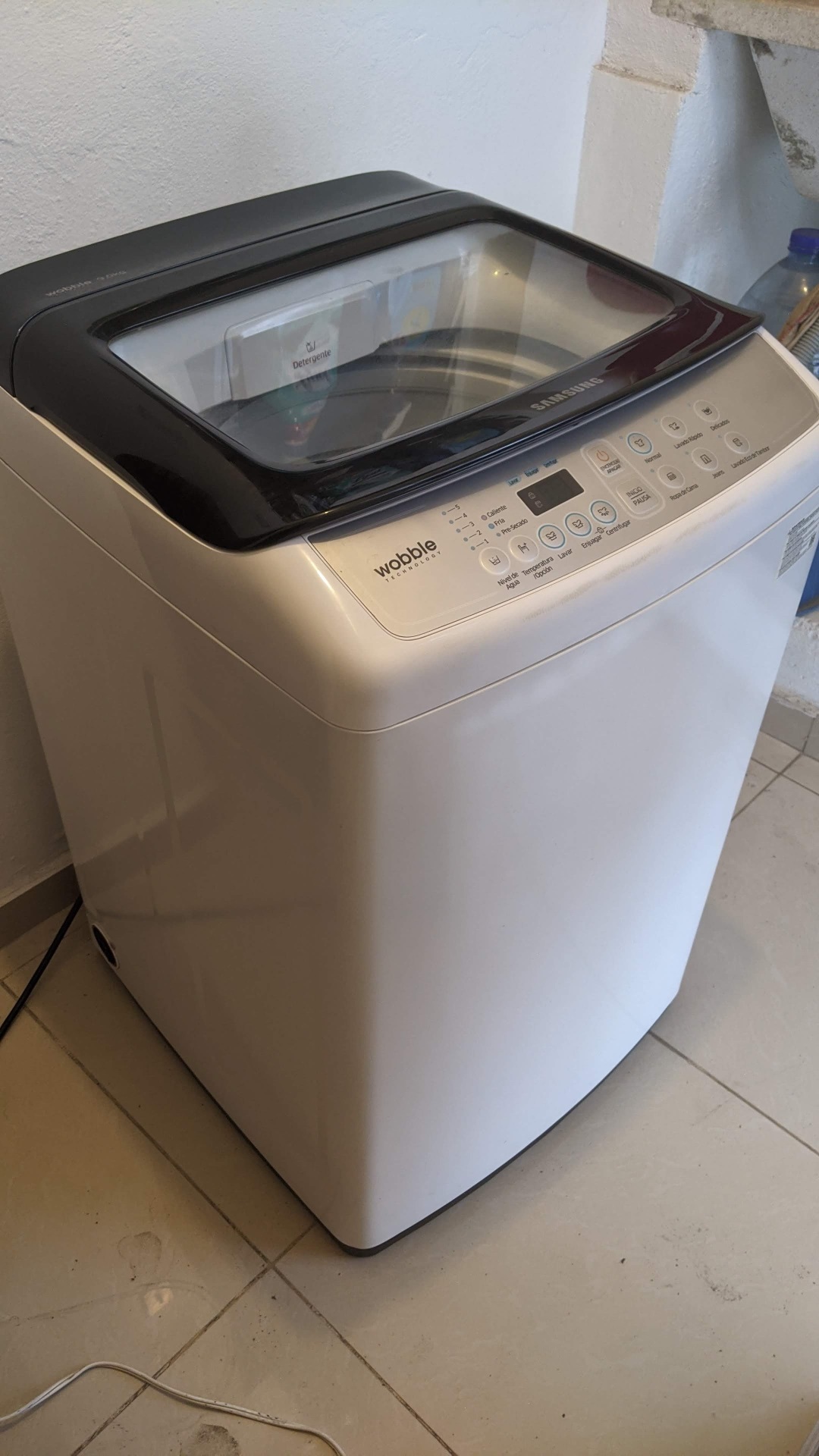 electrodomesticos - Vendo lavadora Samsung como nueva color Blanco