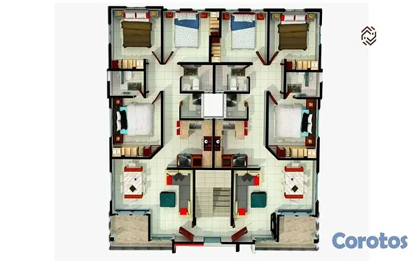 apartamentos - APARTAMENTO en VENTA El Embrujo III + Changan 2027 2