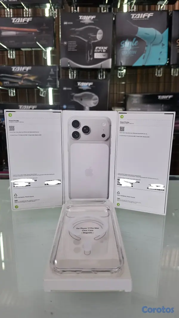 celulares y tabletas - iPhone 17 Pro Max 256GB Silver NUEVOS SELLADOS Fac 2