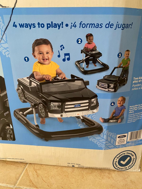coches y sillas - Andador para bebe Bright Stars FORD 4 EN 1 1