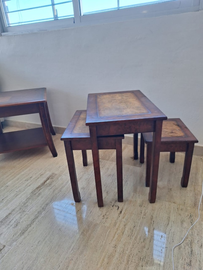 muebles y colchones - Trío de mesas decorativas 0