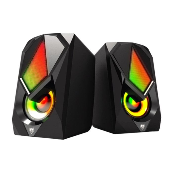 accesorios para electronica - BOCINA PARA PC NUBWO RGB EXCELENTE CALIDAD GAMER COMPUTADORA 2