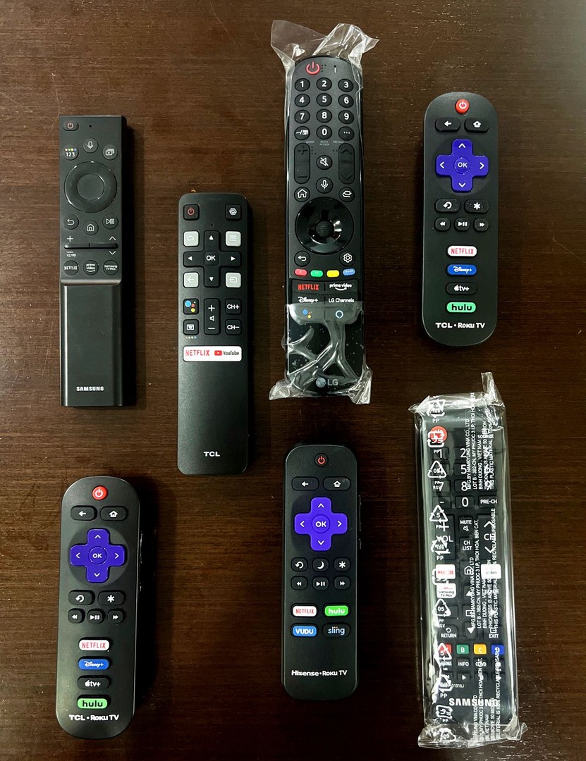 tv - Controles ORIGINALES Smart TV. No necesita programación TCL, SAMSUNG, LG Hisense