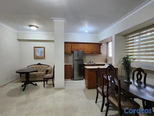 apartamentos - ALQUILO COMODO APTO. DE 1 HAB. AMUEBLADO  3