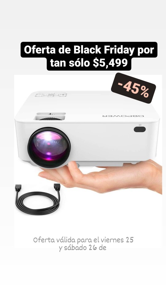 otros electronicos - Super especial de Proyectores Vankyo originales y DBPOWER. Black Friday