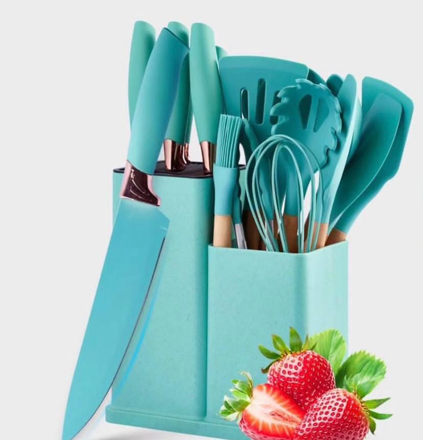muebles y colchones - *SET DE COCINA DE SILICONA*  1