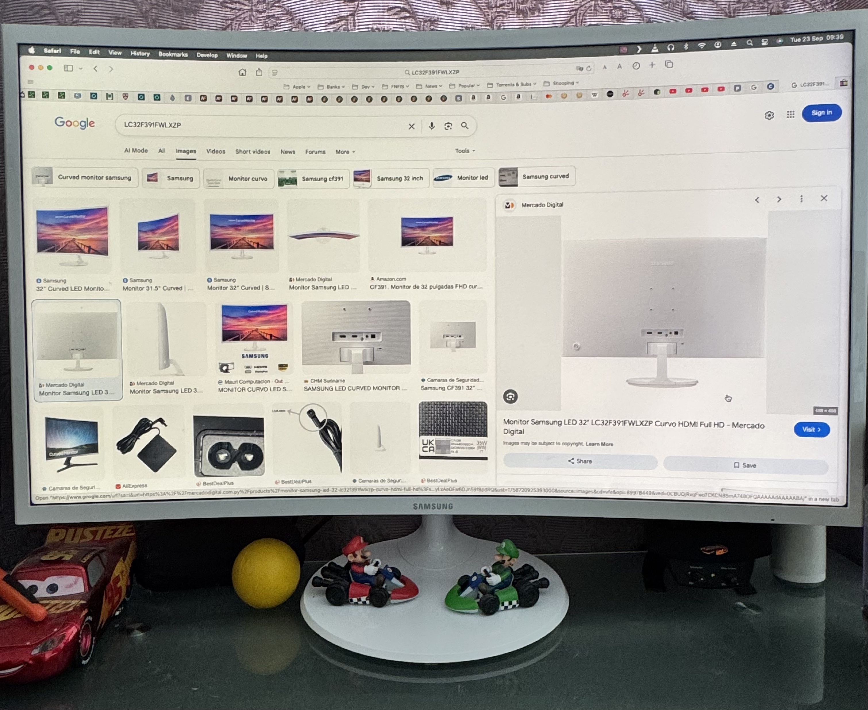 computadoras y laptops - Monitor curvo 32 pulgadas 1