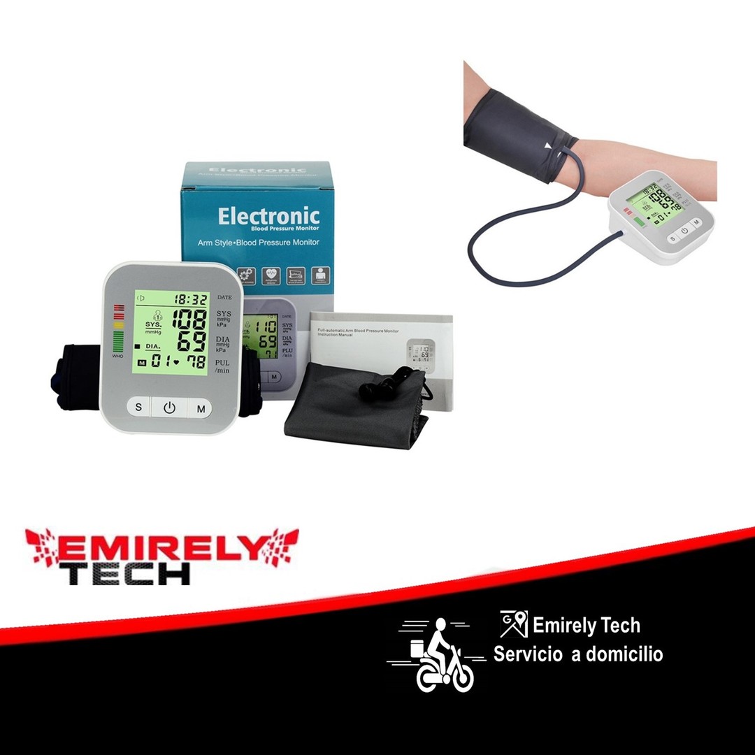 salud y belleza -  monitor Medidor de presion arterial Digital Tensiometro esfigmomanometro