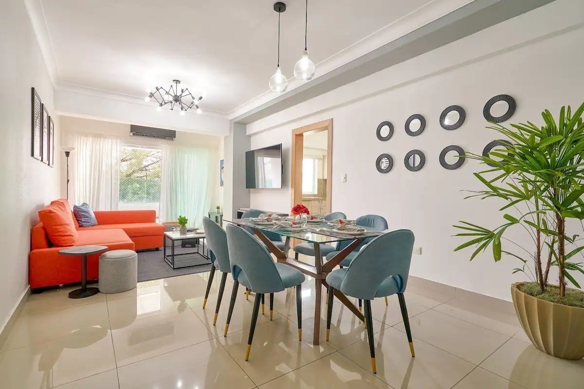 apartamentos - 🔵Apartamento 2do  piso con terraza en Urbanización Fernández 9