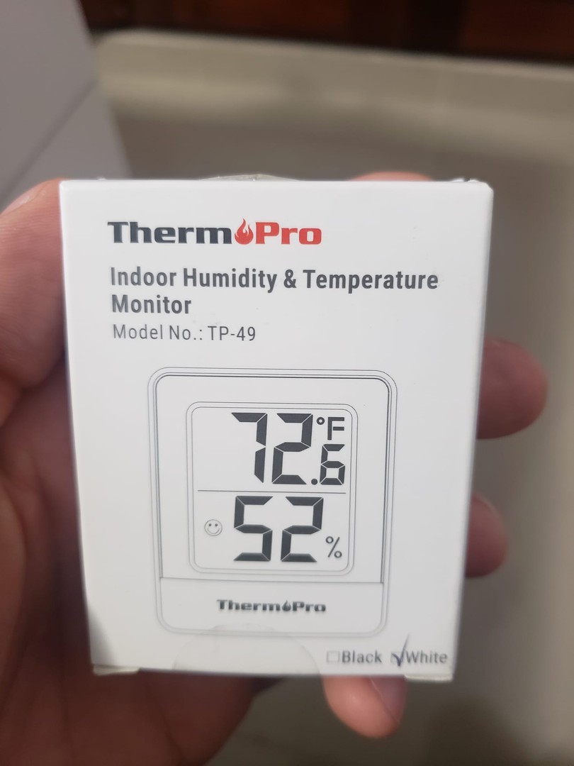 articulos de oficina - ThermoPro TP49 - Termómetro digital con monitor de temperatura y humedad 2