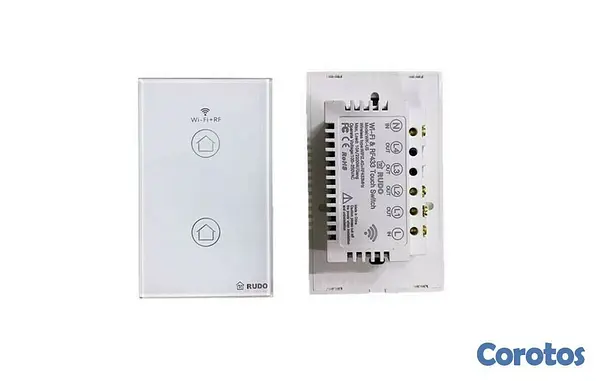 impresoras y scanners - Interruptor tactil WIFI 2 conectores, contecta con Alexa y Google Home 4