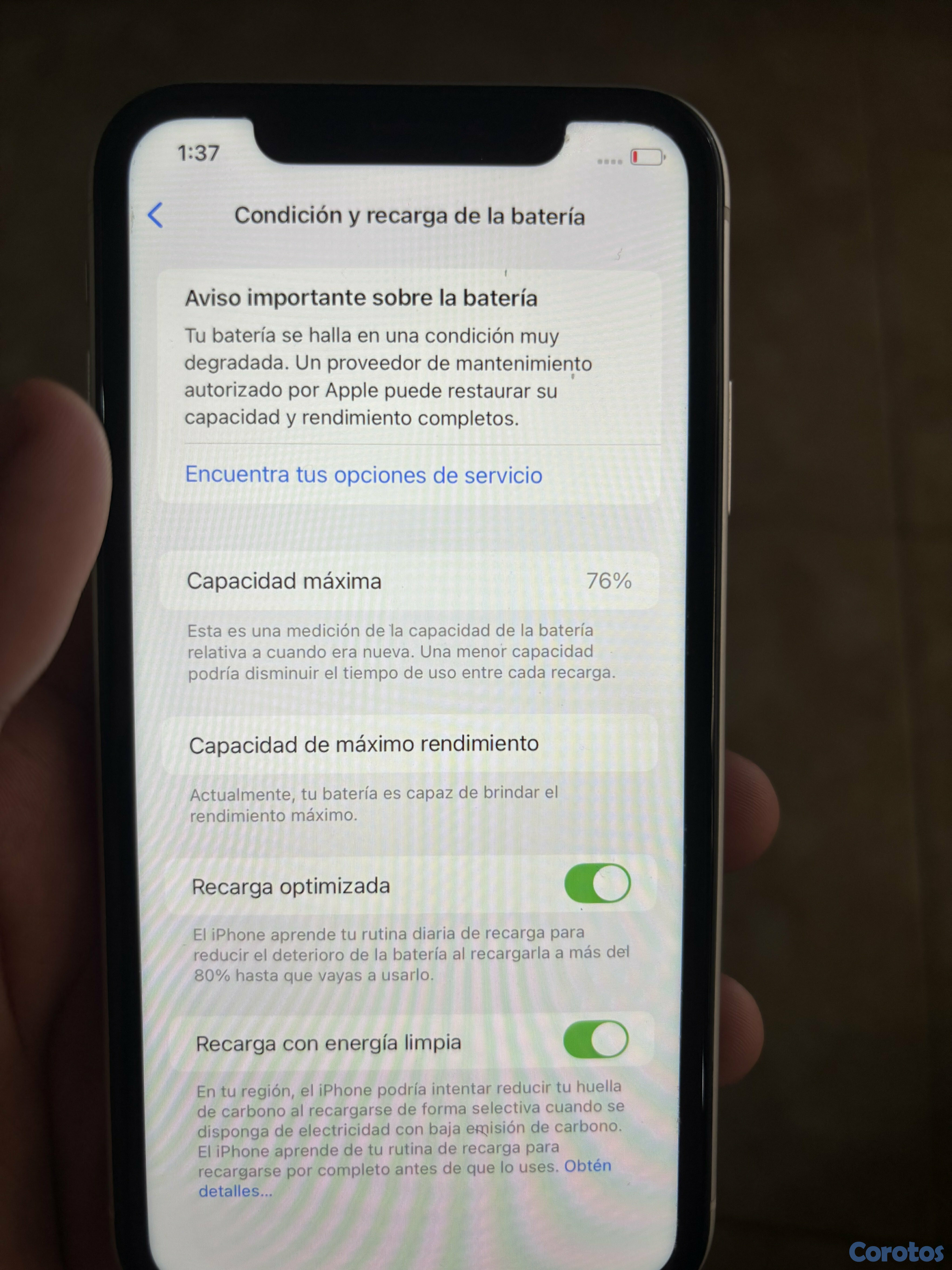 celulares y tabletas - IPHONE XR factory (roto atrás) pantalla clean 3