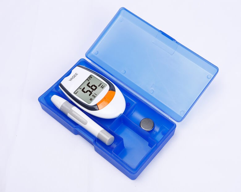 salud y belleza - Medidor de glucosa en sangre, glucometro, diabetes, azucar +50 tiras de medicion 2