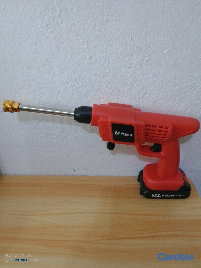 herramientas, jardines y exterior - PISTOLA DE AGUA A PRESIÓN 24V MUKINTA JMT-1044 8