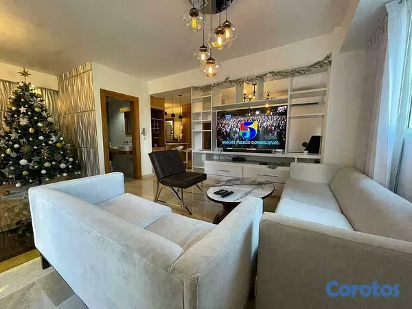 apartamentos - Alquiler de Apartamento amoblado en Santiago la esmeralda 8