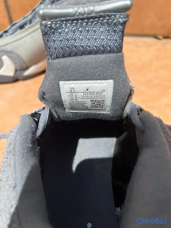 zapatos para hombre - Jordan 14 Retro Flint Grey. 8.5 5