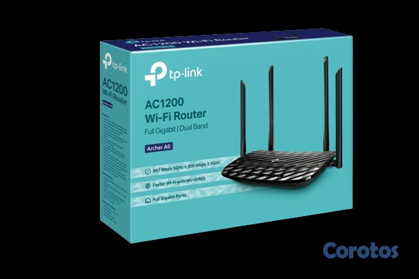 computadoras y laptops - ROUTER ALTA POTENCIA CON MASH, TP-LINK ARCHER A6
WIRELESS TP-LINK ARCHER A6  1