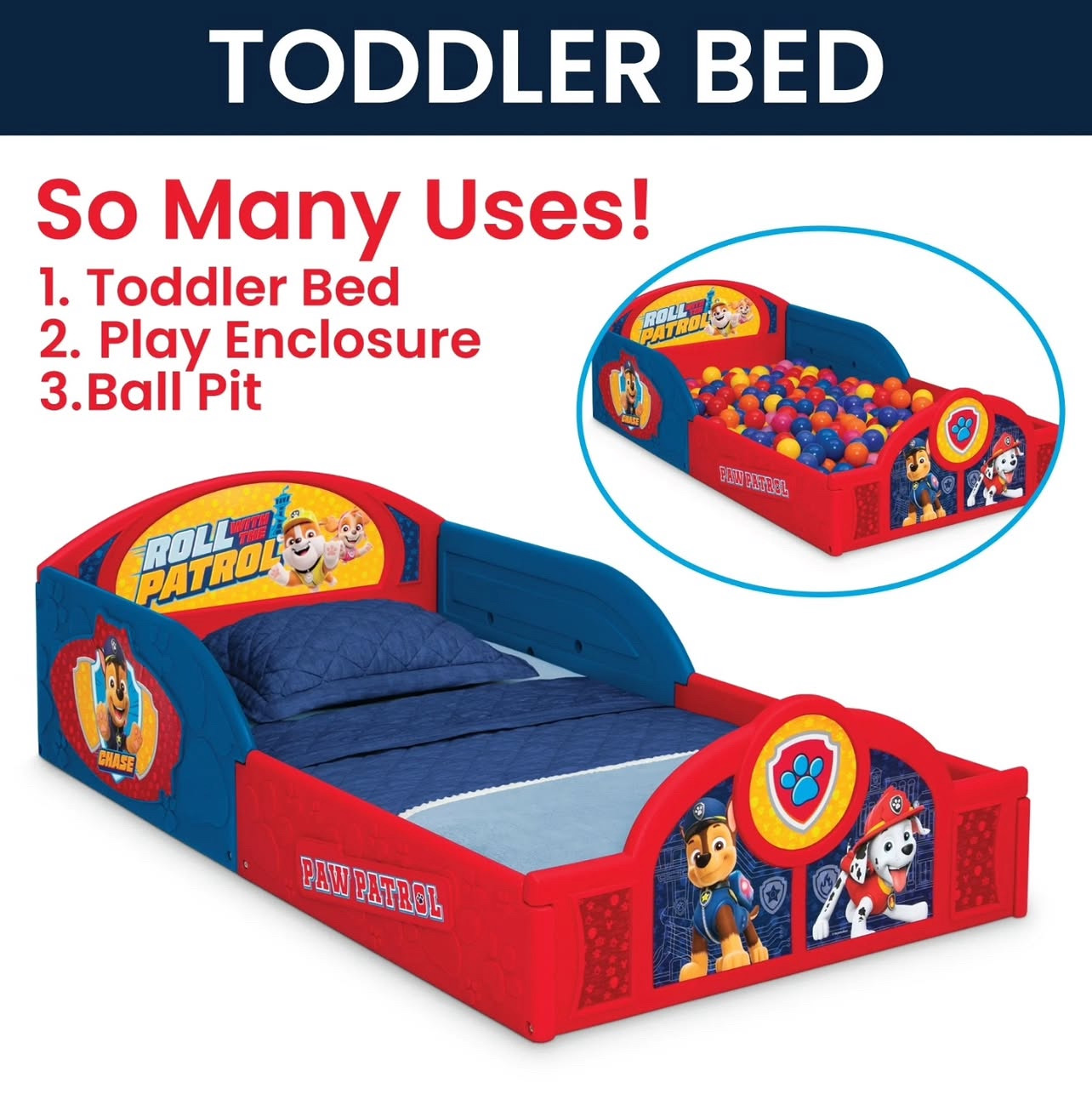 muebles -  Set de cama para niños y niñas incluye cama + colchón + gavetero + silla Nuevo 3