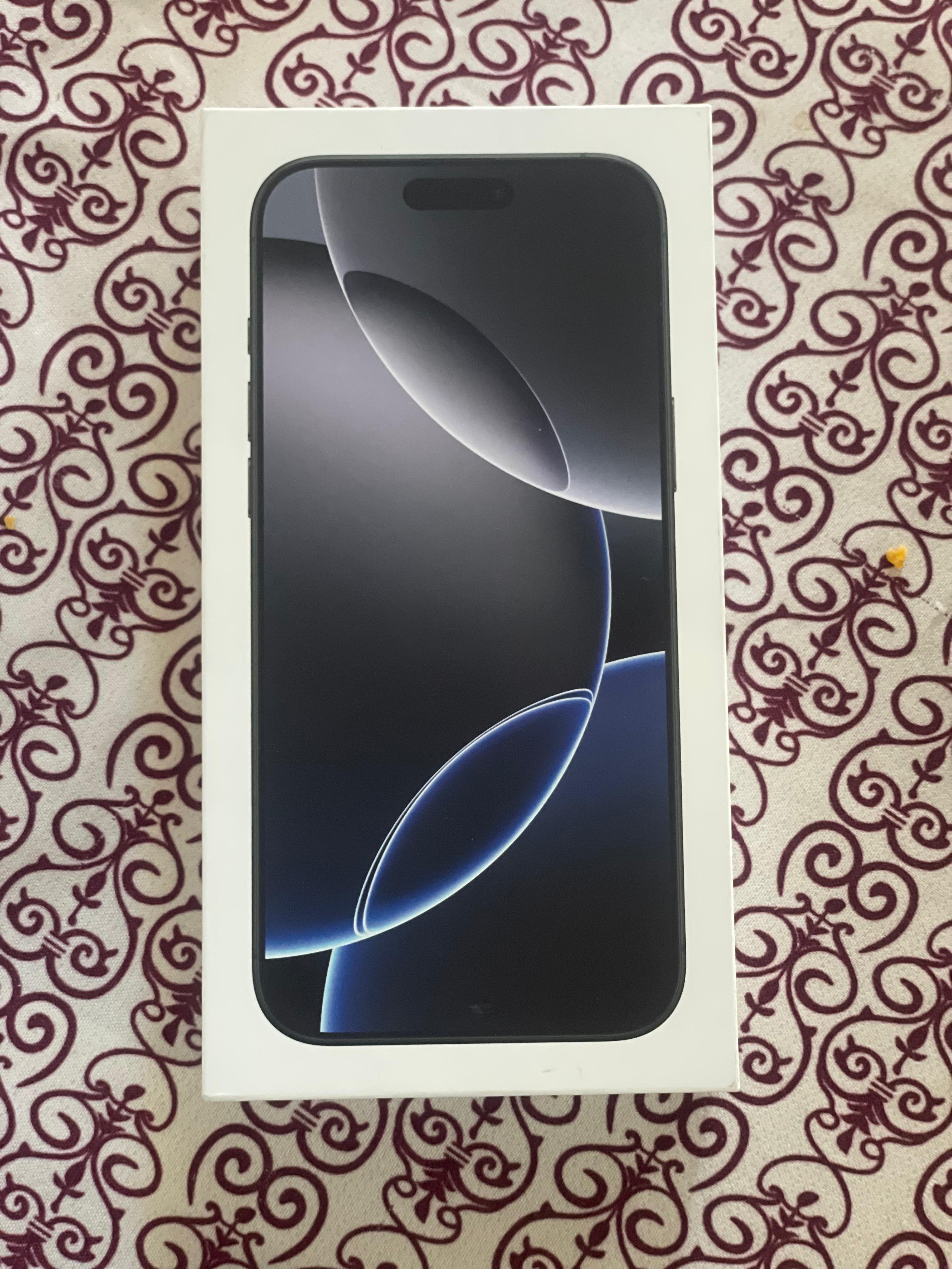 celulares y tabletas - iPhone 16 Pro Max | Black Titanium, 256GB.