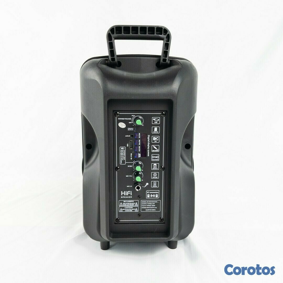 camaras y audio - Bocina de 8 pulgada JH-8503, incluye micrófono 4