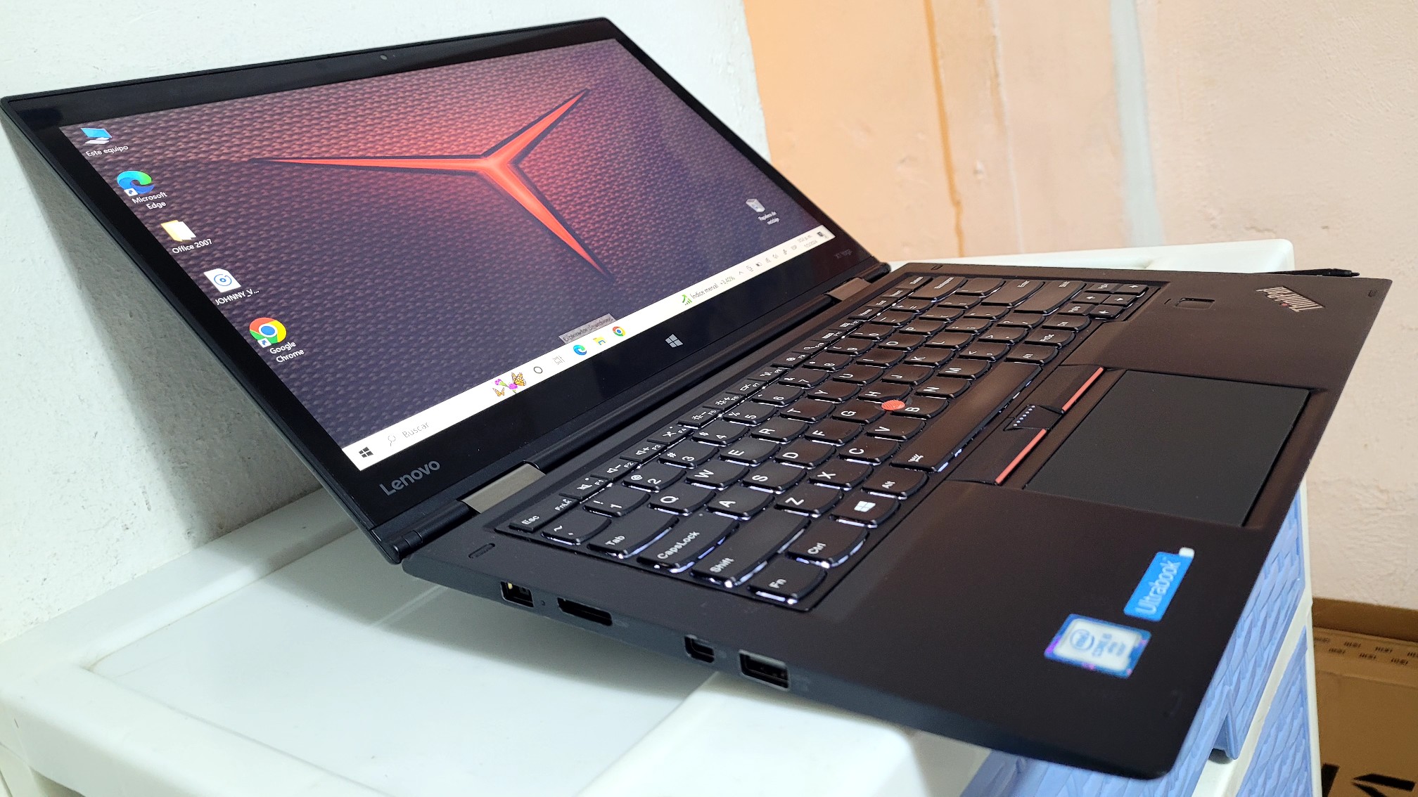computadoras y laptops - Lenovo X1 Touch 14 Pulg Core i5 Ram 8gb ddr4 Disco 256gb Solido full 1
