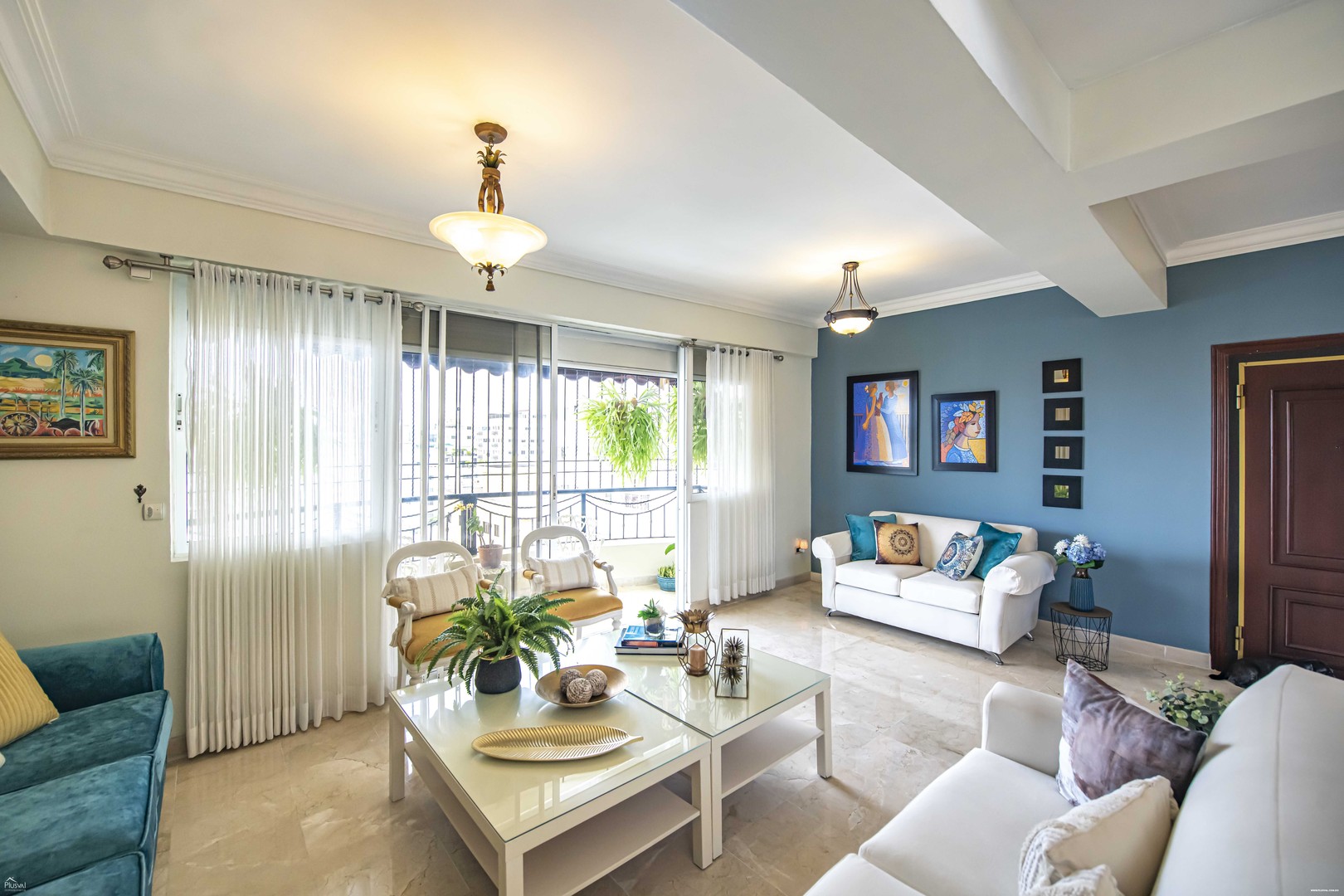penthouses - Penthouse de 3 Pisos en bella vista con vista al mar
 7