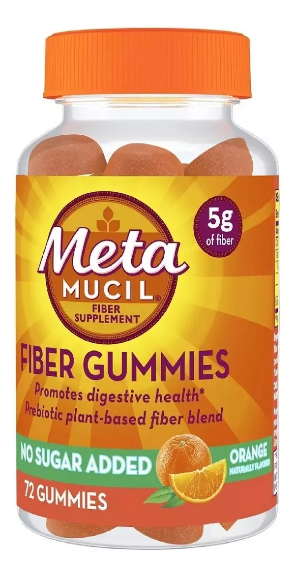 Salud y Equipamiento Médico - Metamucil Suplemento De Fibra 72 Gomas Sin Azúcar 5g 4