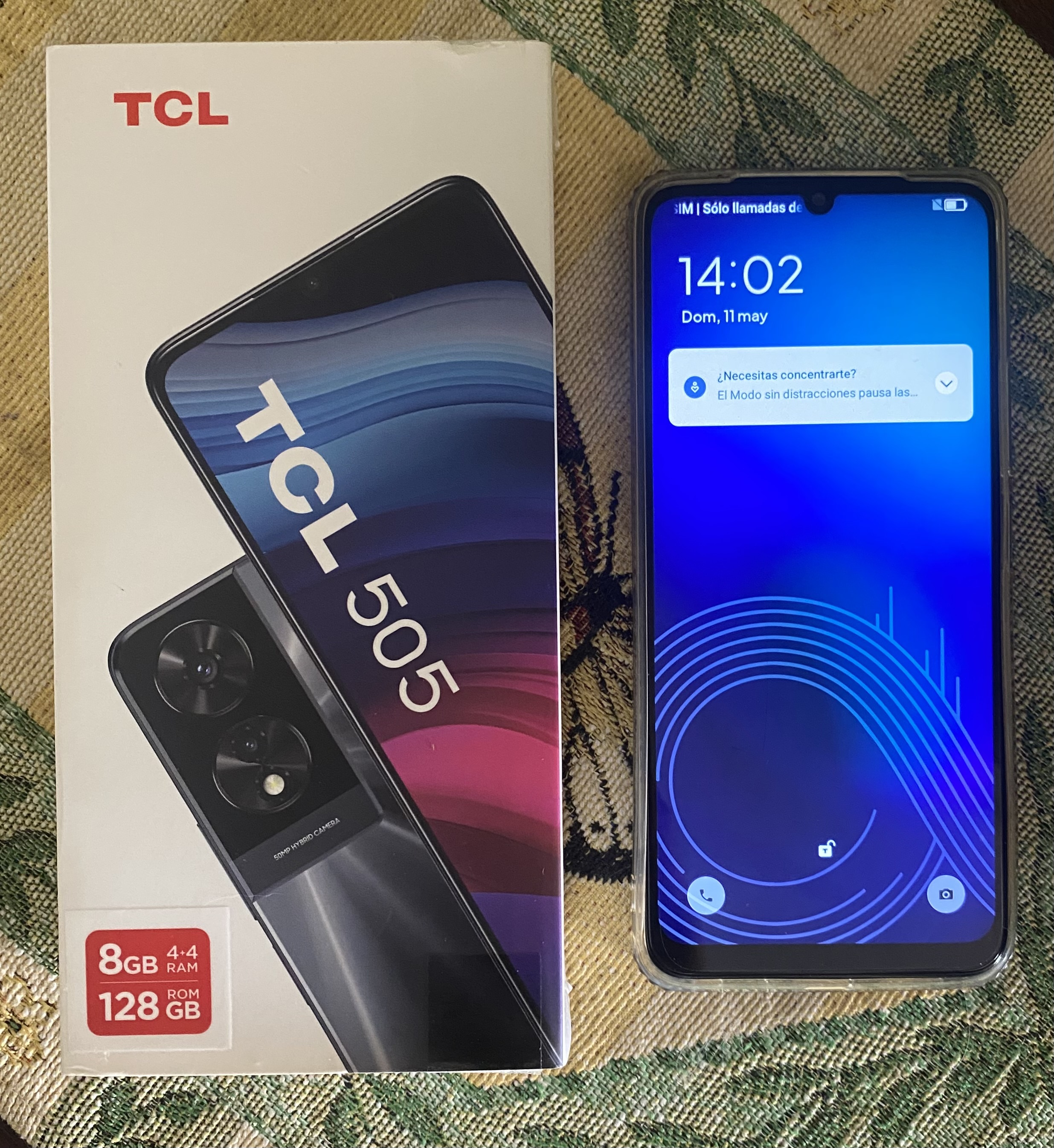celulares y tabletas - TCL 505 Space Gray, 128 gb 1