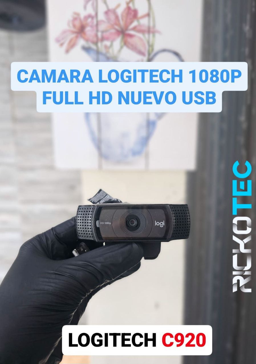 accesorios para electronica - CAMARA LOGITECH C920 1080P NUEVO 1
