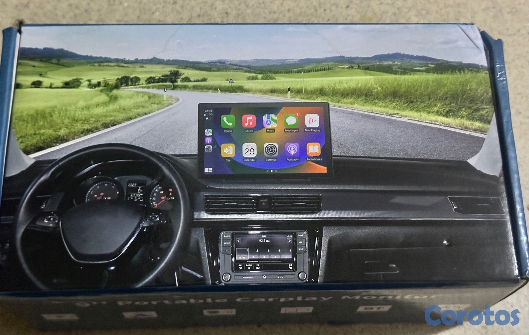accesorios para vehiculos - Pantalla Carplay y Android auto inalámbrico con cá 6